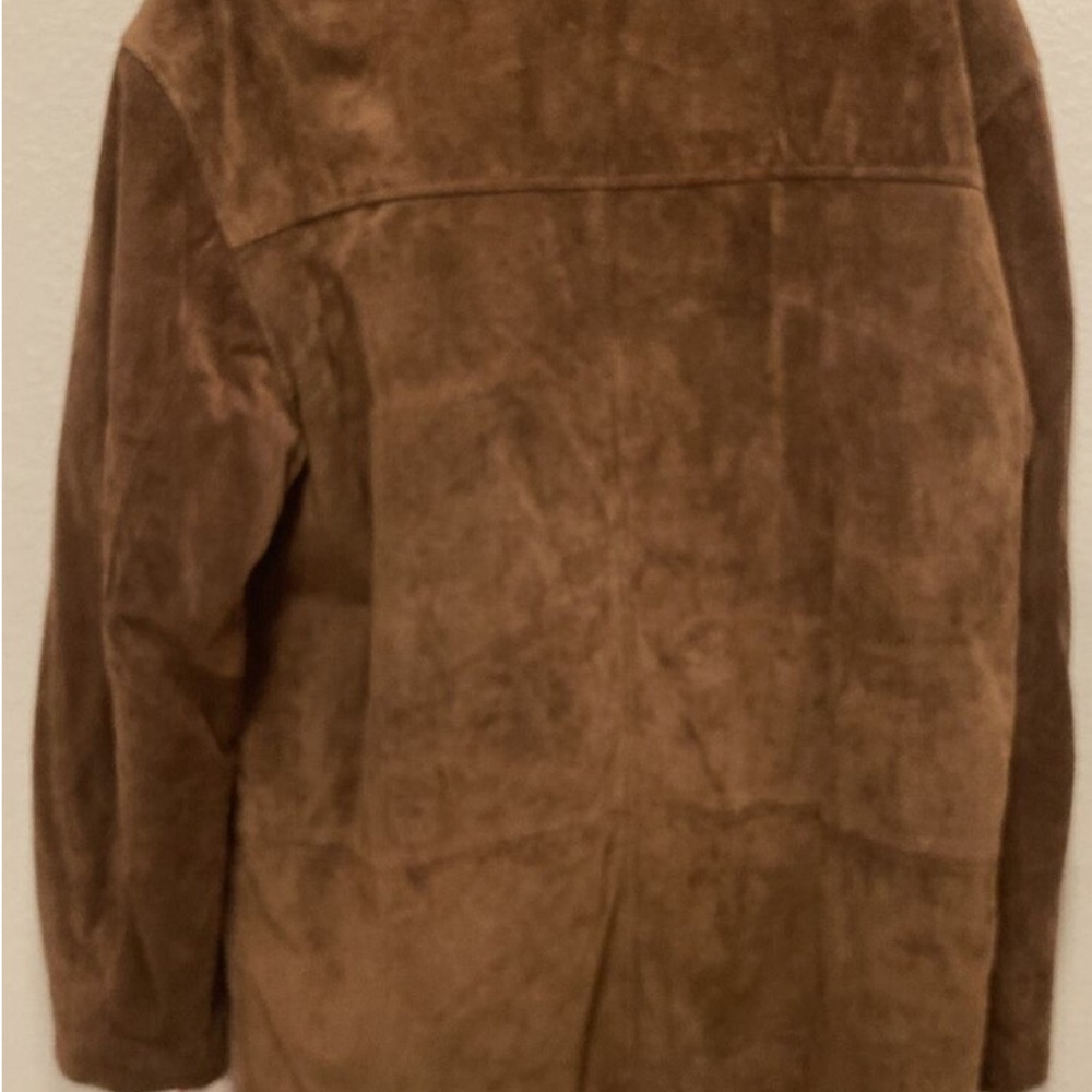NWT Vintage Brown Suede Jacket - Picture 3 of 17